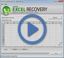 xlsx file repair software