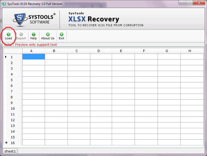 select corrupted xlsx files