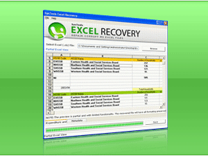 recover crashed excel file